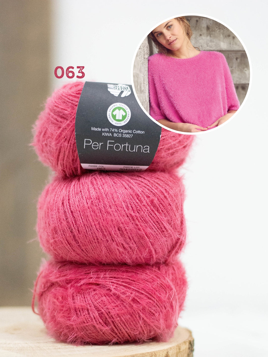 Strickpaket Per Fortuna Raglan Shirt