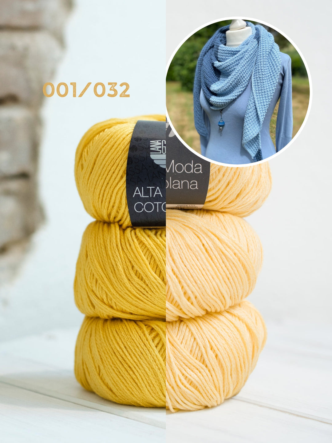 Strickpaket Lizas Tuch Auszeit