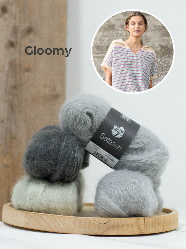 Strickpaket Setasuri Pullunder