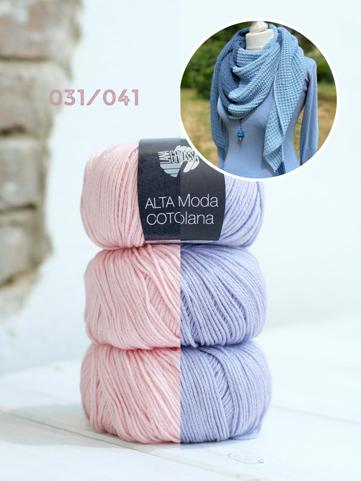 Strickpaket Lizas Tuch Auszeit