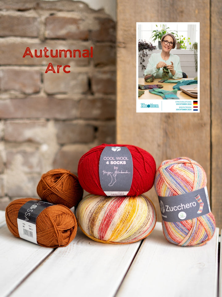 Strickpaket Herbstsocken