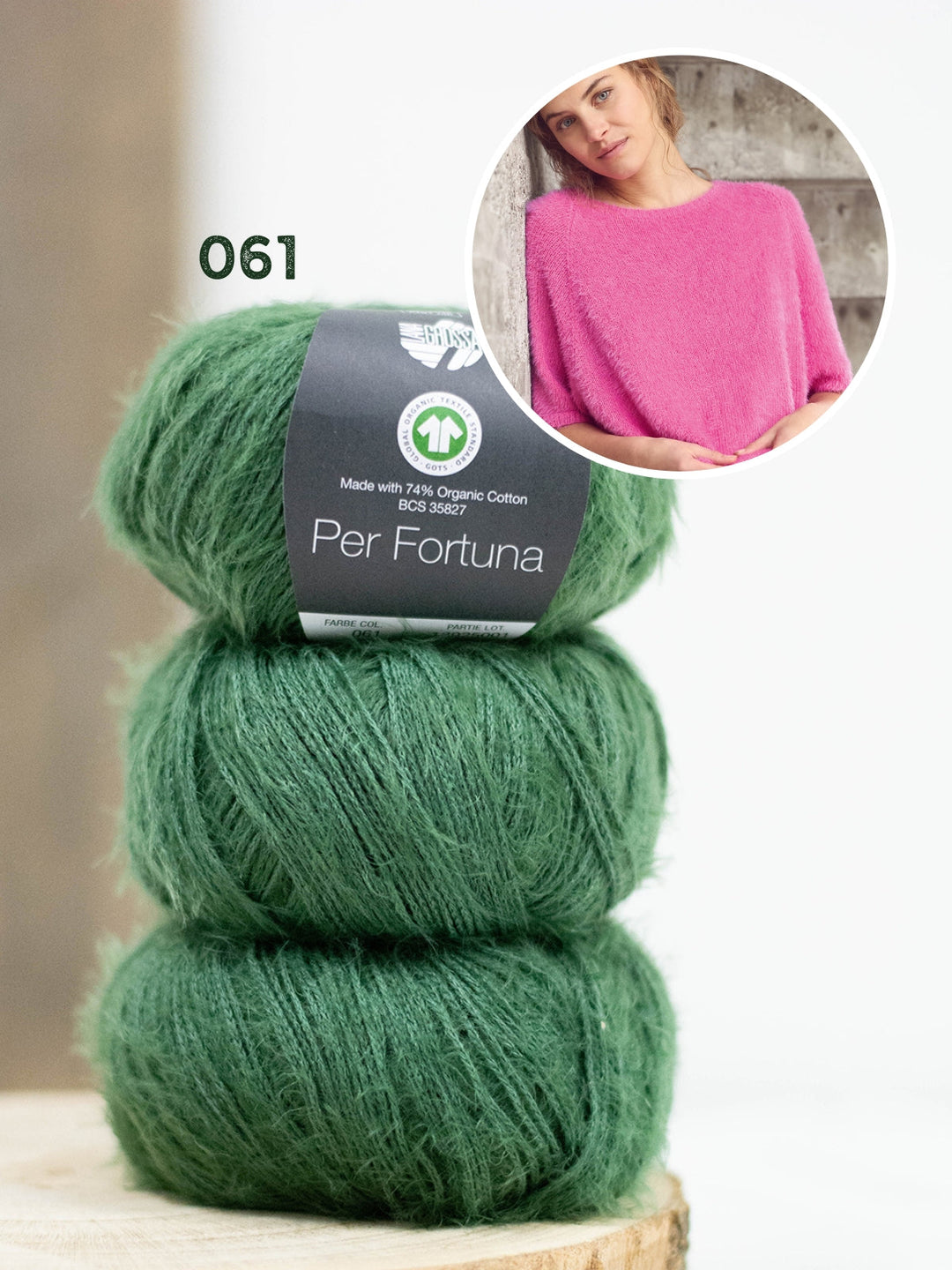 Strickpaket Per Fortuna Raglan Shirt