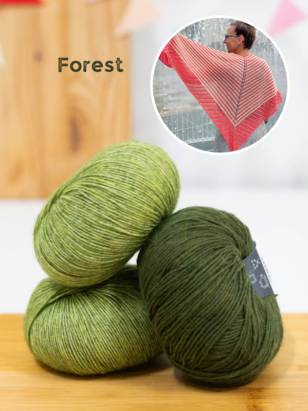 Strickpaket Tuch Knotten - Joél Joél