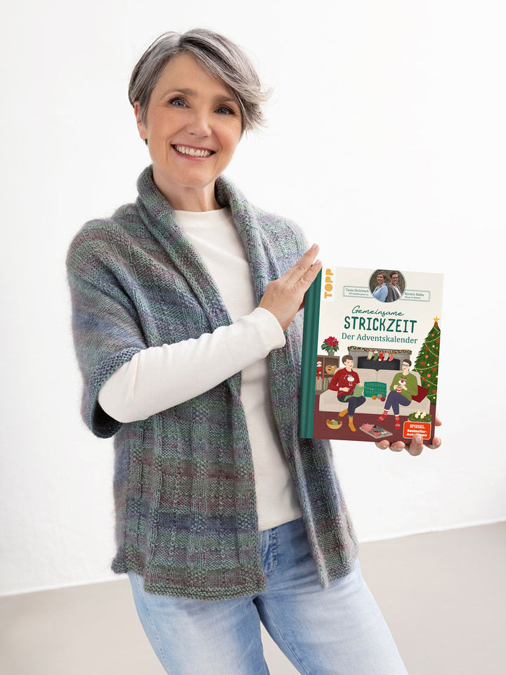 Strickpaket Advents Weste - Tanja Steinbach
