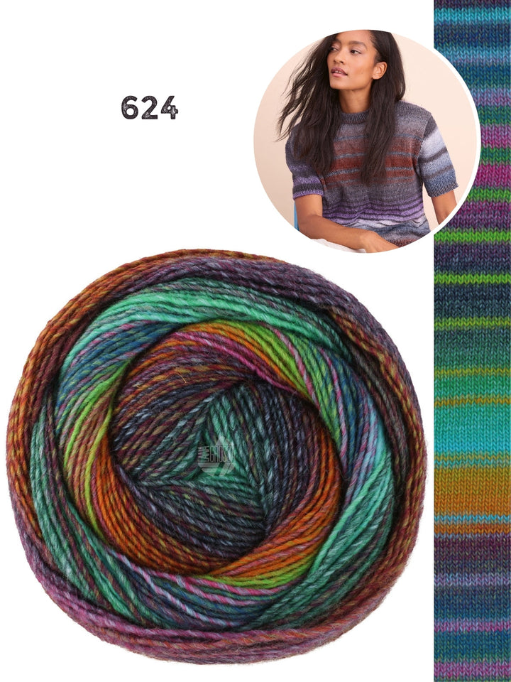 Strickpaket Gomitolo Modo Pullover kurzarm