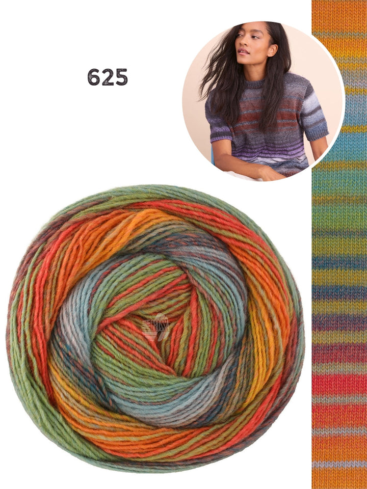 Strickpaket Gomitolo Modo Pullover kurzarm