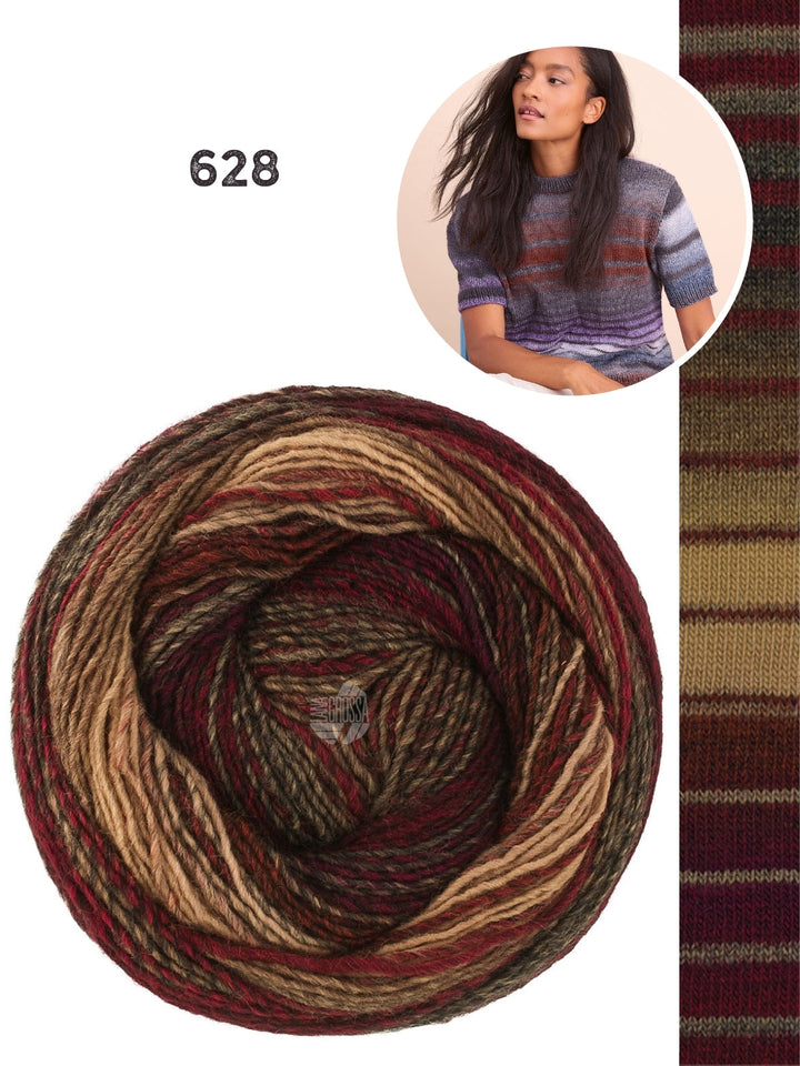 Strickpaket Gomitolo Modo Pullover kurzarm