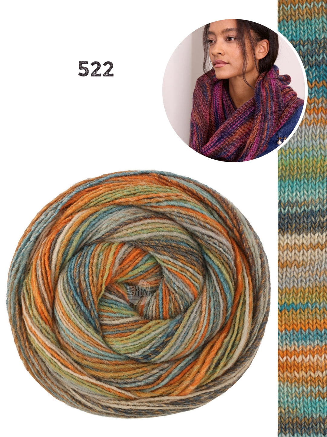 Strickpaket Gomitolo Disegno Loop