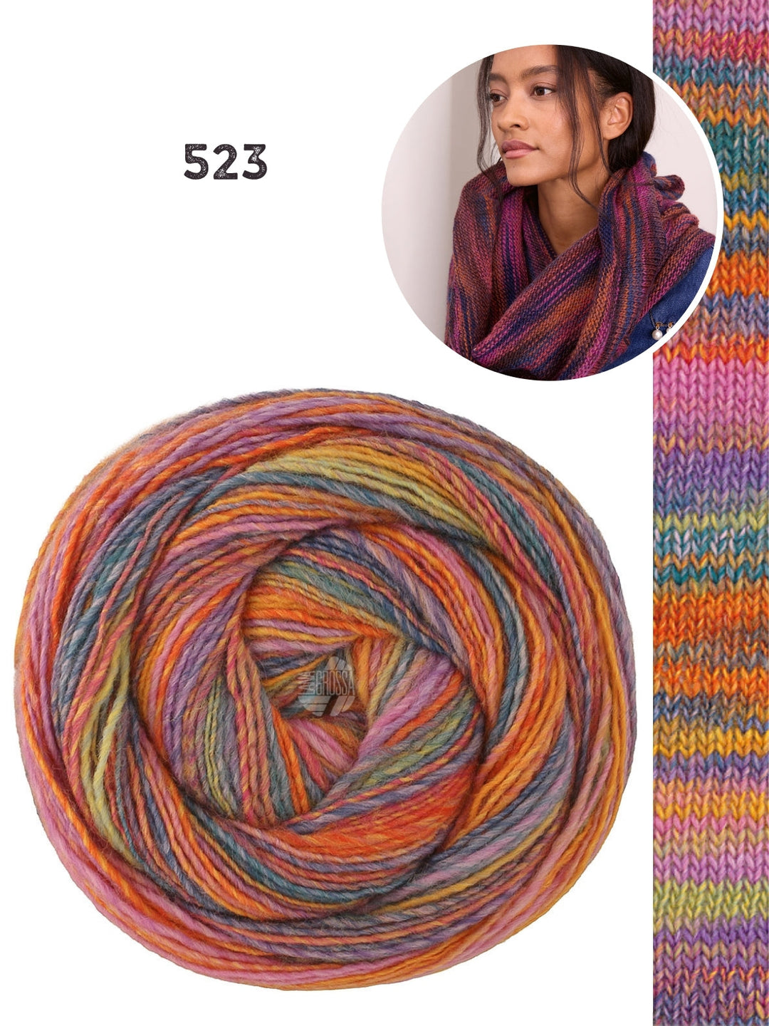 Strickpaket Gomitolo Disegno Loop