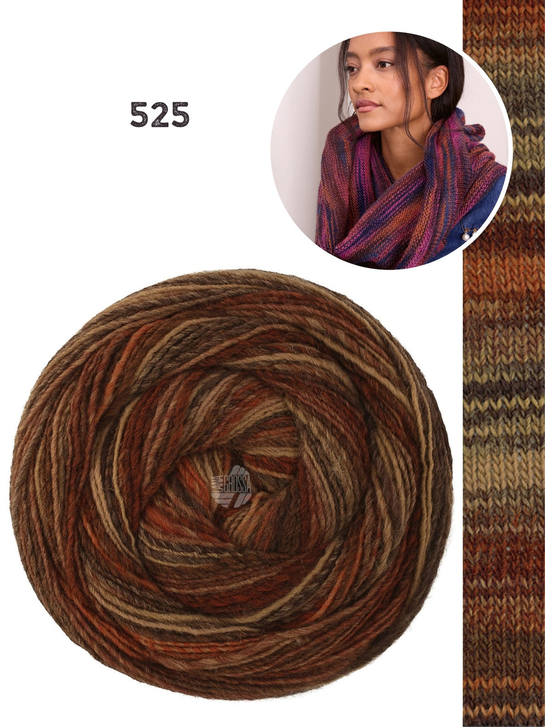 Strickpaket Gomitolo Disegno Loop