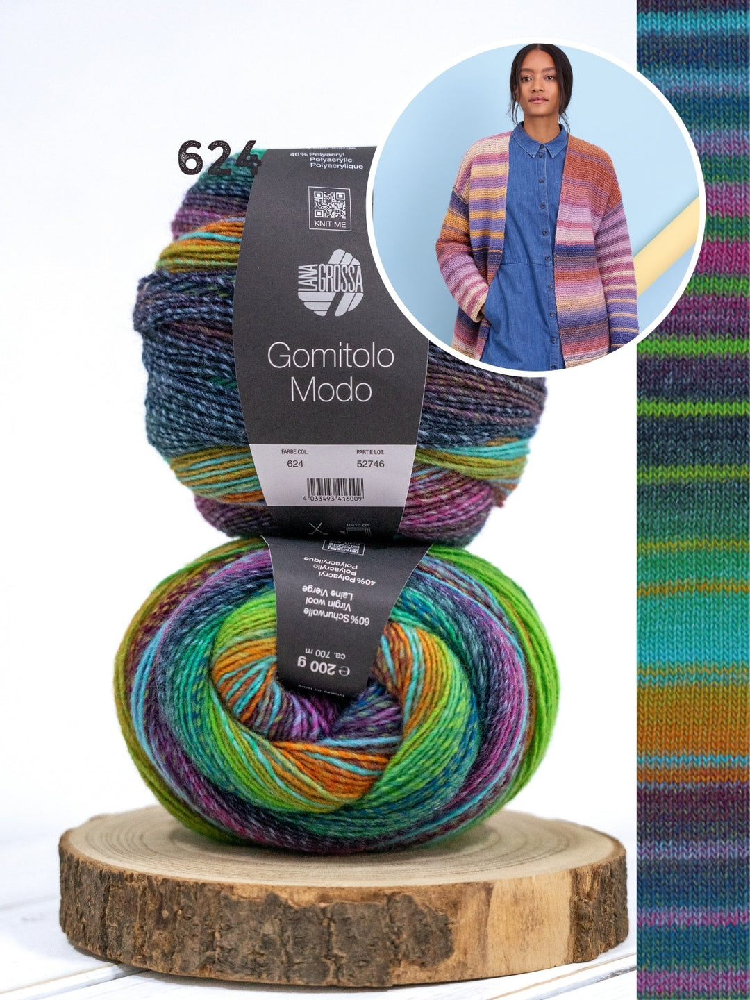 Strickpaket Gomitolo Modo Cardigan