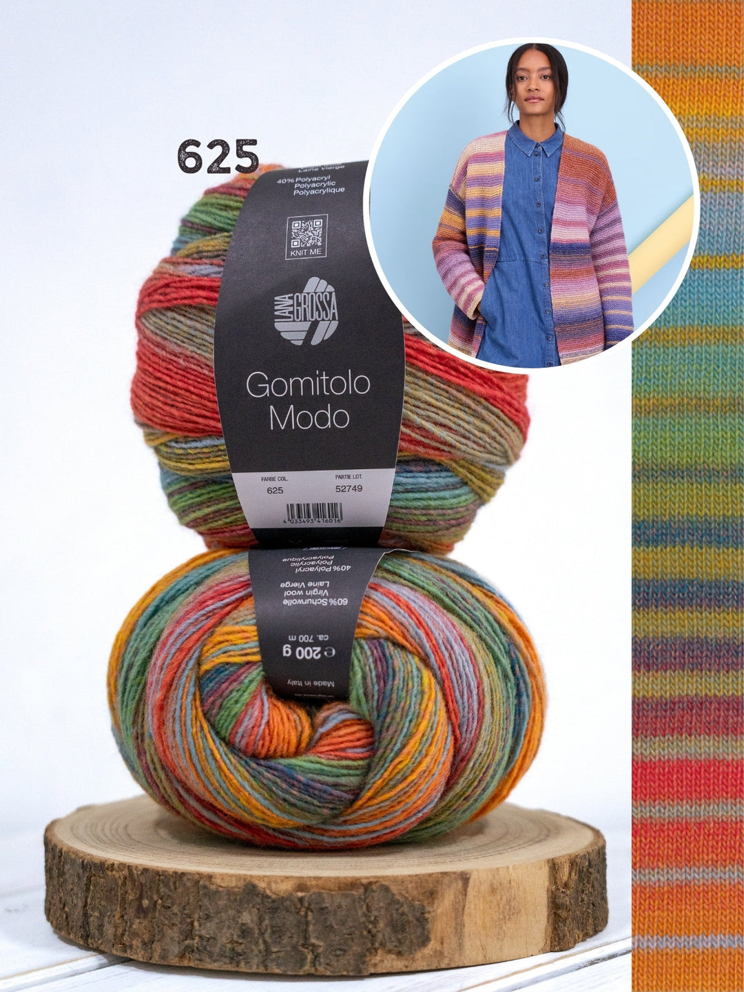 Strickpaket Gomitolo Modo Cardigan
