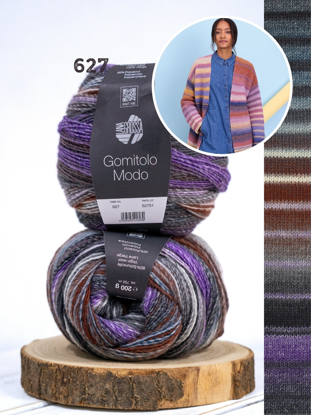 Strickpaket Gomitolo Modo Cardigan