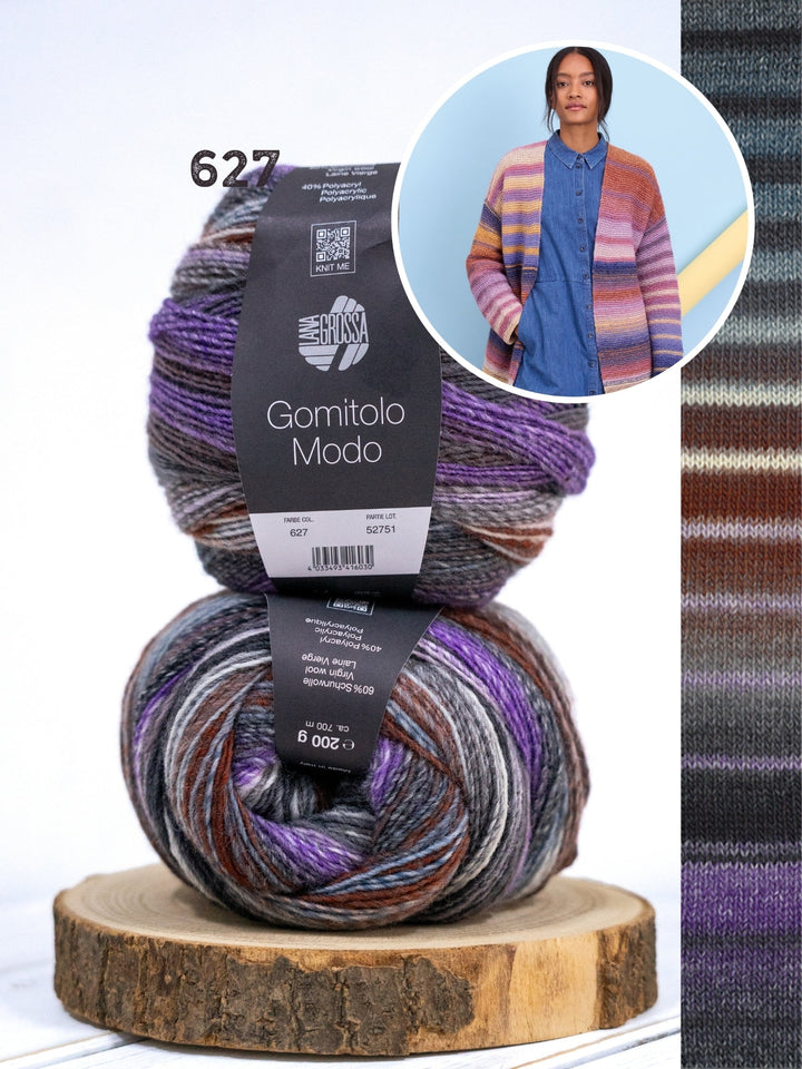 Strickpaket Gomitolo Modo Cardigan