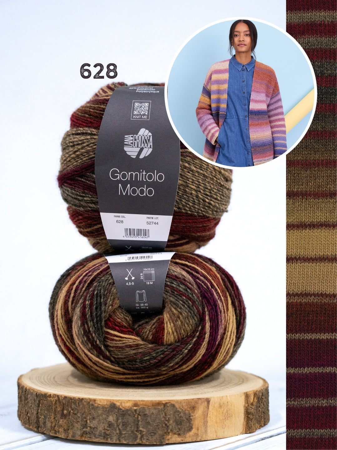 Strickpaket Gomitolo Modo Cardigan