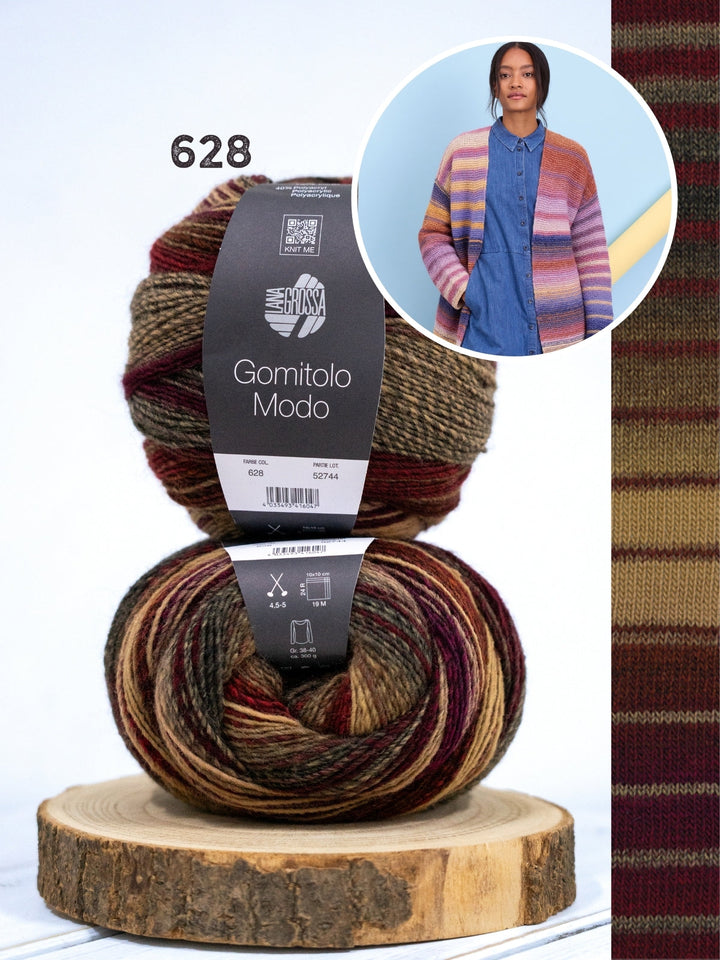 Strickpaket Gomitolo Modo Cardigan