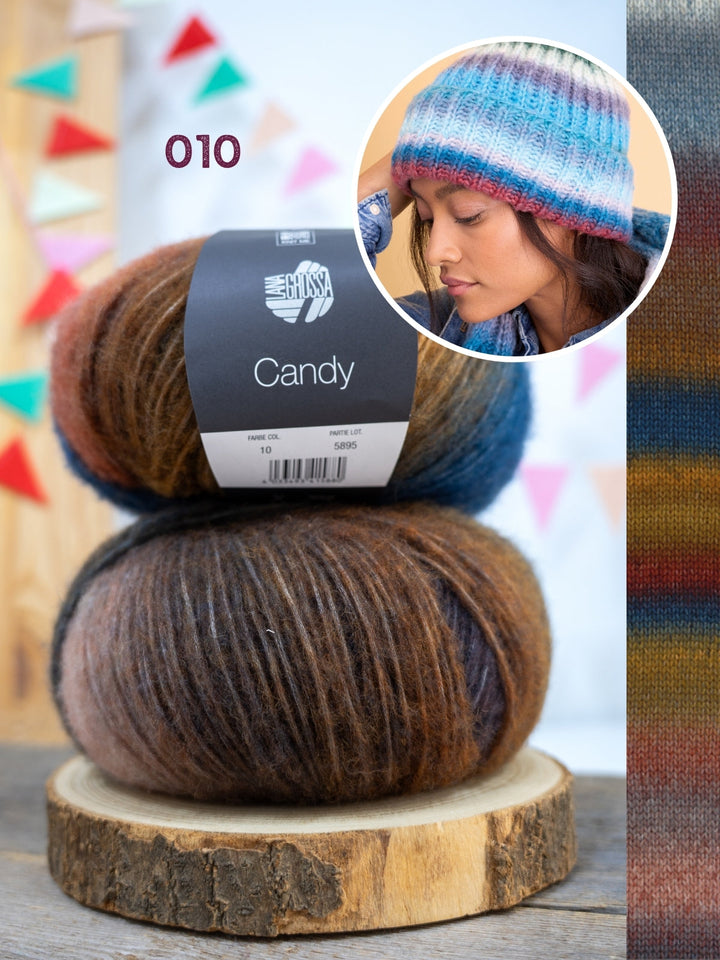Strickpaket Candy Mütze
