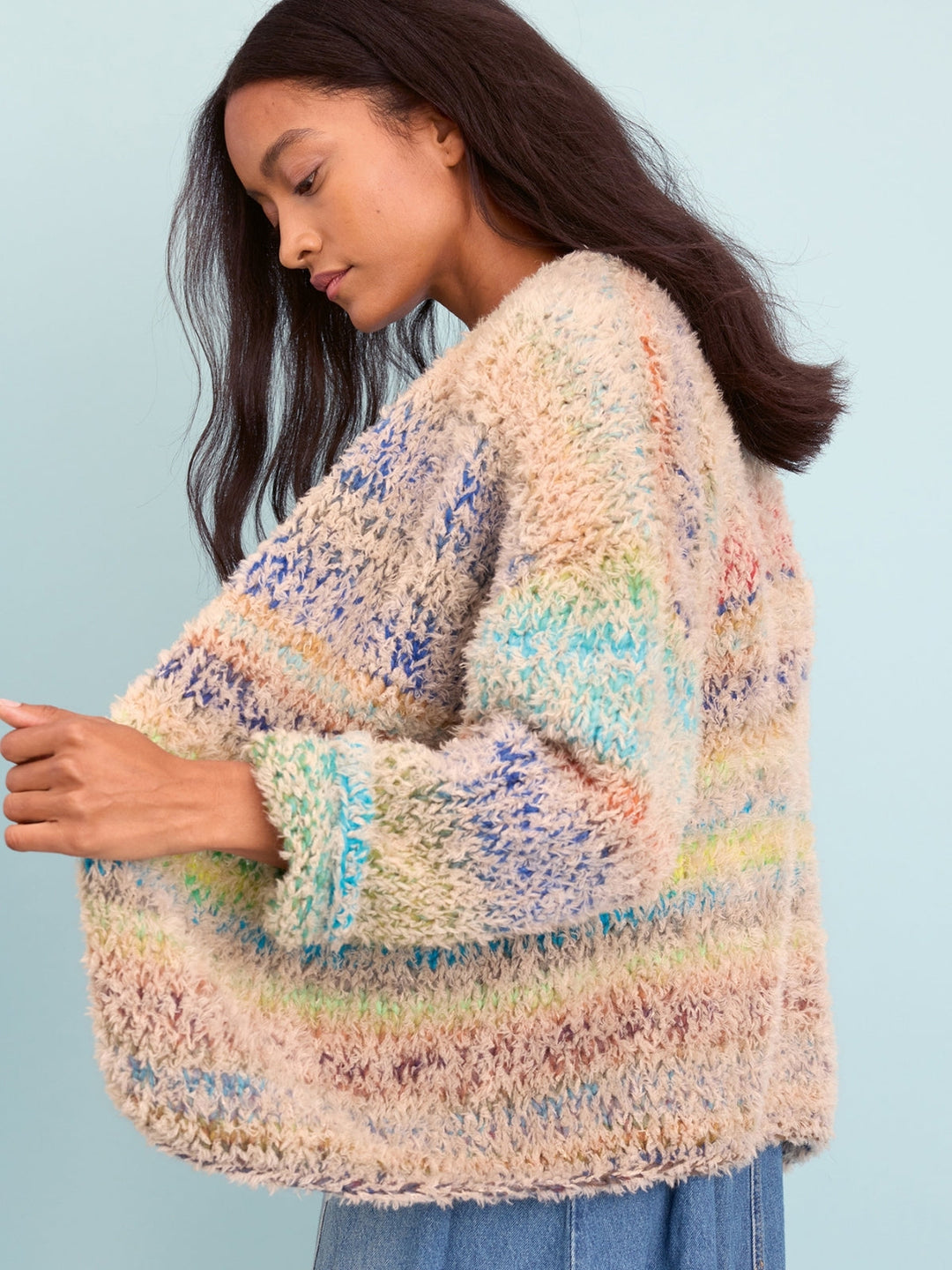 Strickpaket Candy Pelliccia Cardigan
