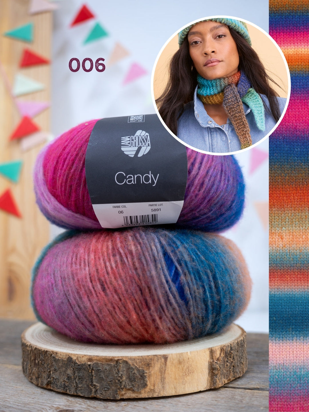Strickpaket Candy Twilly