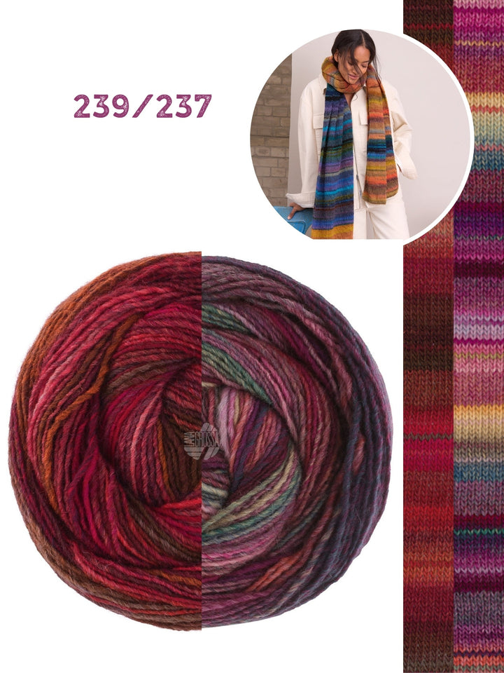 Strickpaket Gomitolo Intenso Rippenschal
