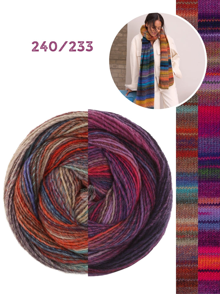 Strickpaket Gomitolo Intenso Rippenschal