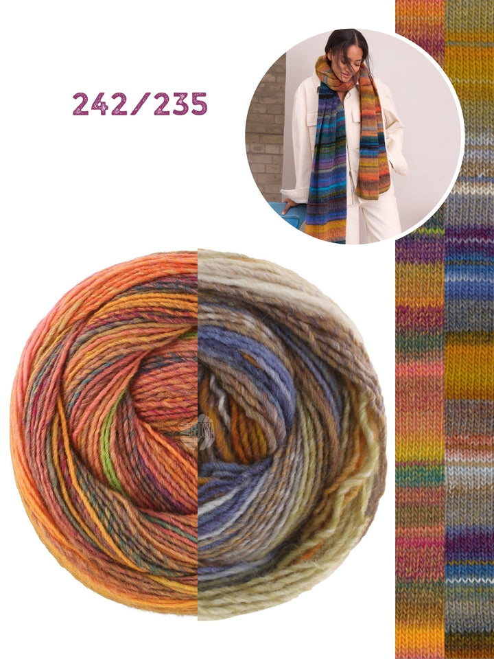 Strickpaket Gomitolo Intenso Rippenschal