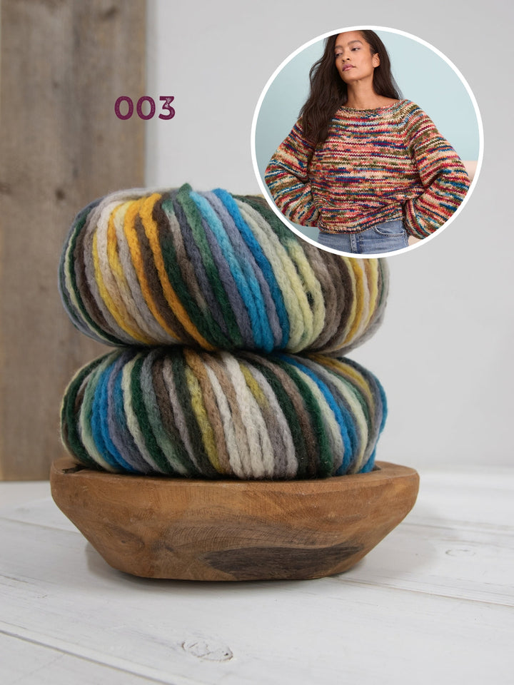 Strickpaket Crazy Pullover