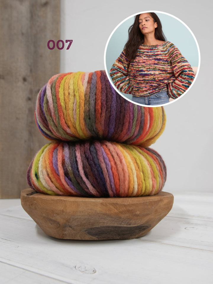 Strickpaket Crazy Pullover