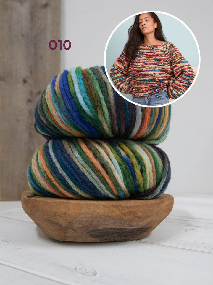 Strickpaket Crazy Pullover