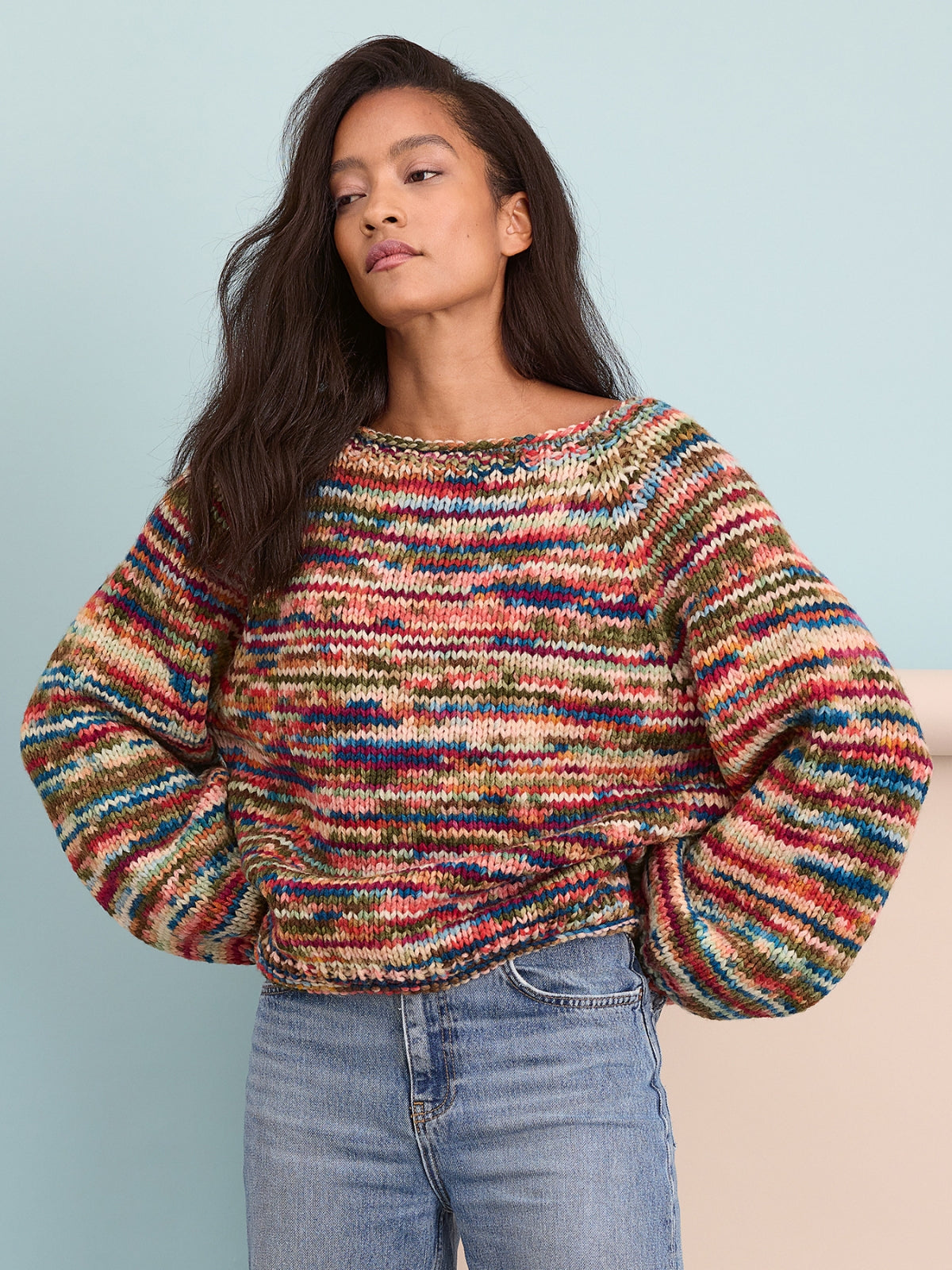 Breipakket Crazy trui - top-down (unisex)