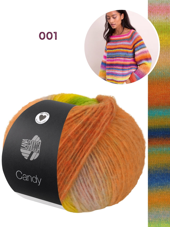 Strickpaket Candy Raglanpullover