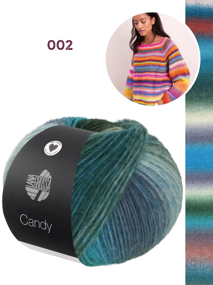 Strickpaket Candy Raglanpullover