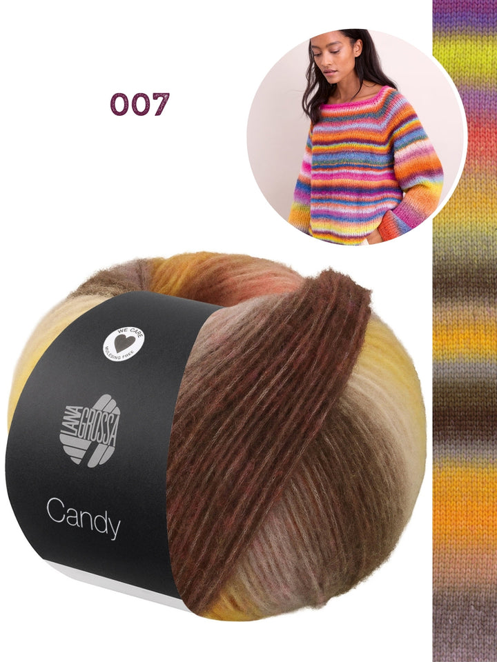 Strickpaket Candy Raglanpullover