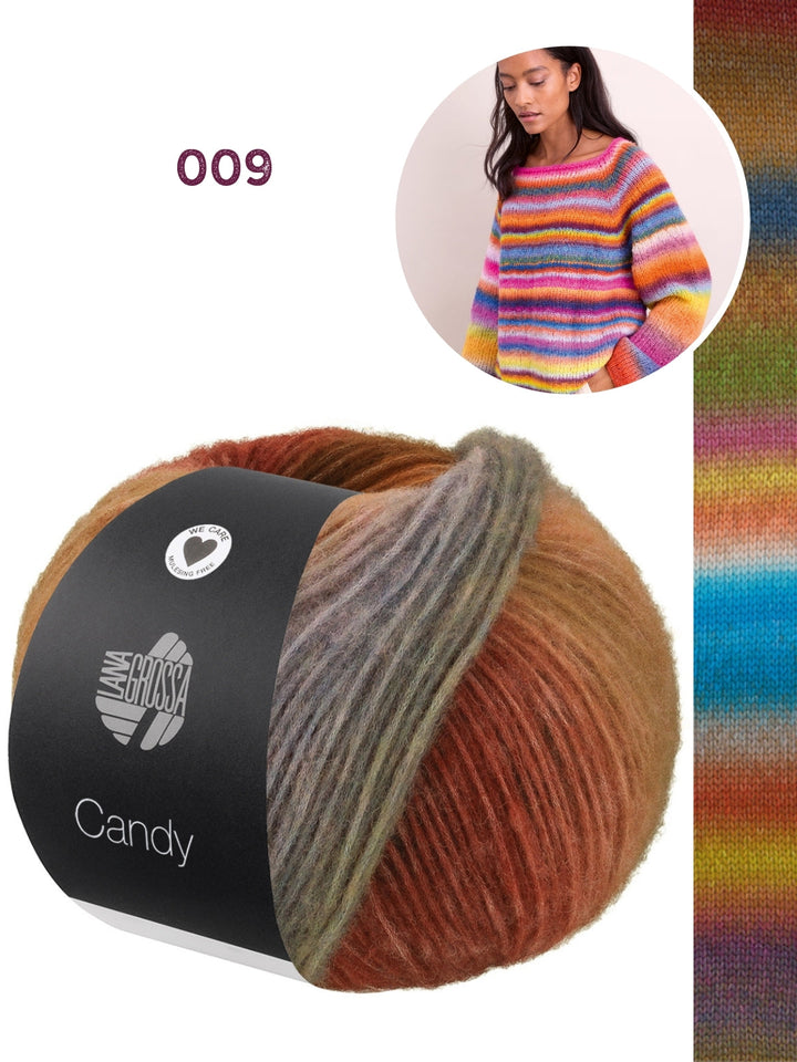 Strickpaket Candy Raglanpullover