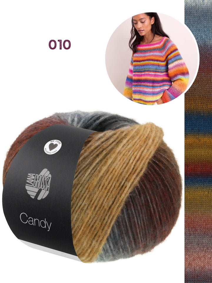 Strickpaket Candy Raglanpullover