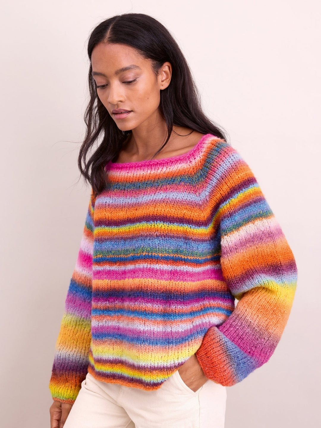 Strickpaket Candy Raglanpullover