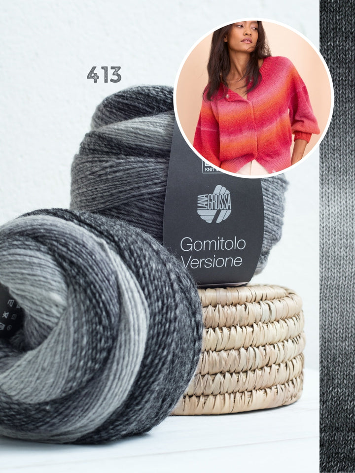 Strickpaket Gomitolo Versione Jacke