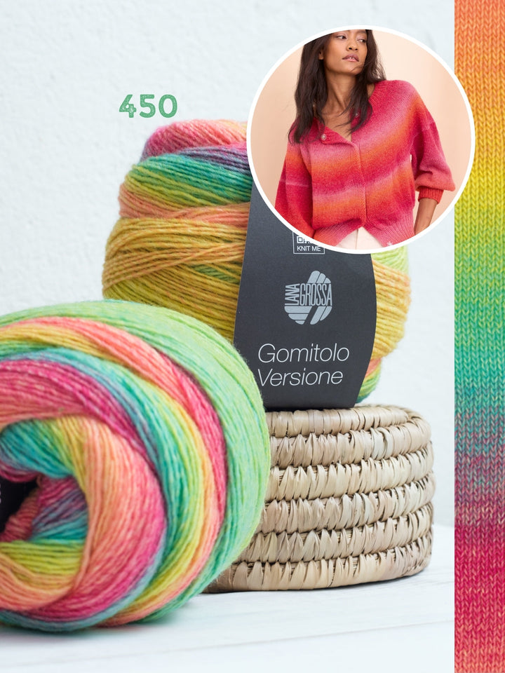 Strickpaket Gomitolo Versione Jacke