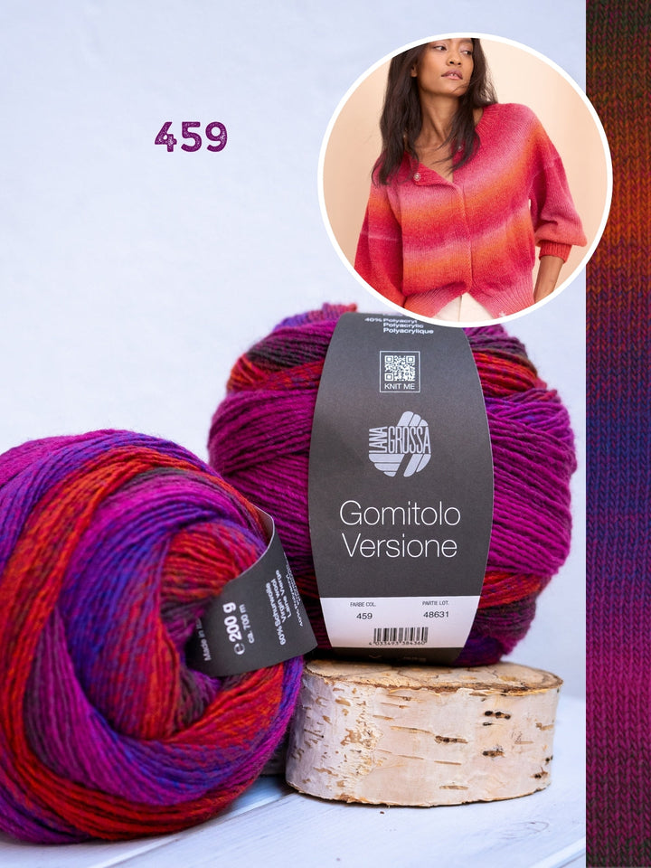 Strickpaket Gomitolo Versione Jacke