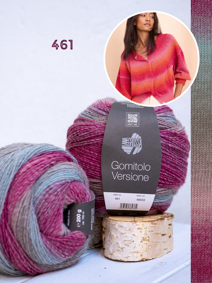 Strickpaket Gomitolo Versione Jacke