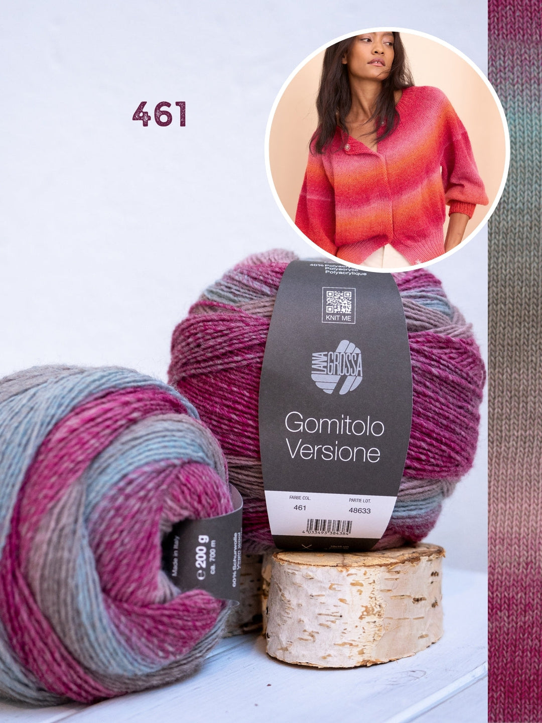 Strickpaket Gomitolo Versione Jacke