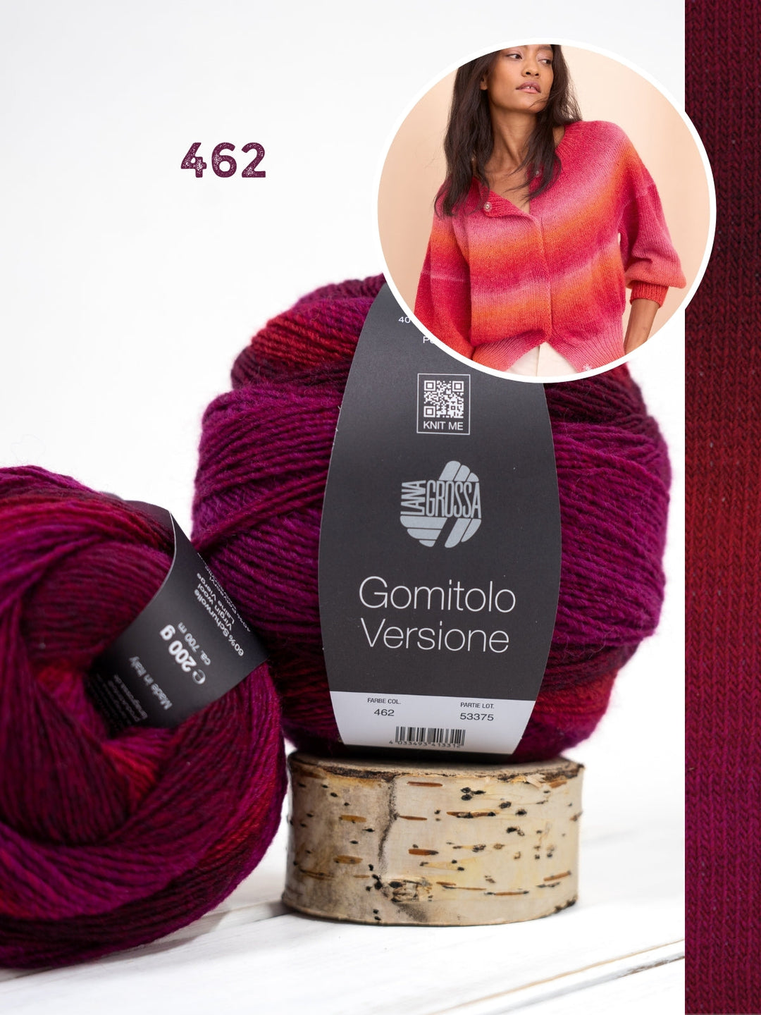 Strickpaket Gomitolo Versione Jacke
