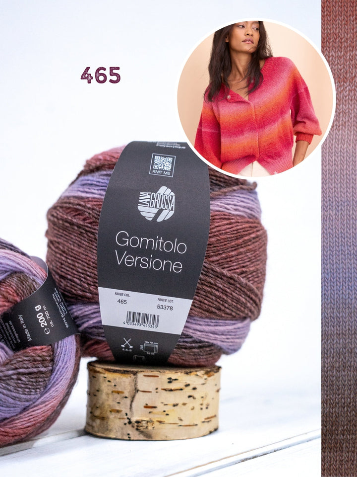 Strickpaket Gomitolo Versione Jacke