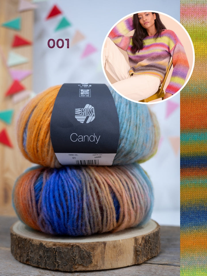 Strickpaket Candy Pullover