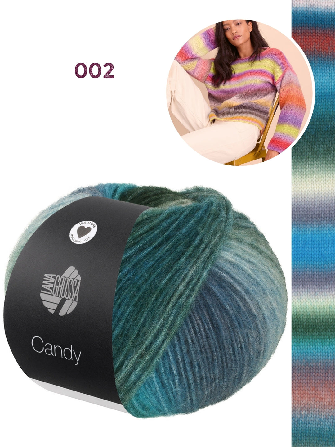 Strickpaket Candy Pullover