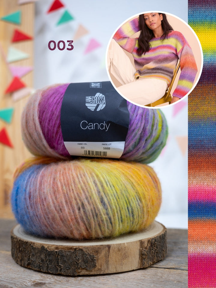 Strickpaket Candy Pullover