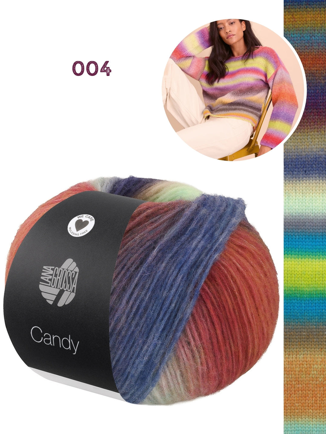 Strickpaket Candy Pullover