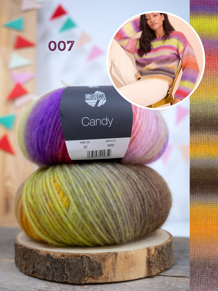 Strickpaket Candy Pullover