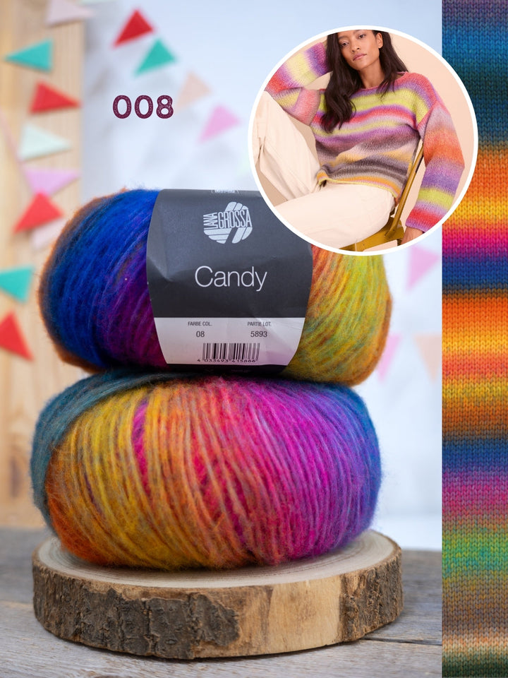 Strickpaket Candy Pullover