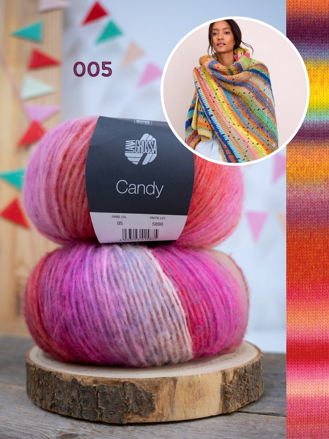 Häkelpaket Candy Tuch